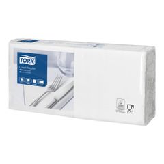 Servietten 2lg.weiß 33x33cm 200ct von Tork