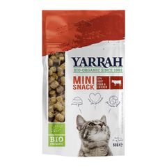 Bio Yarrah Katzenfutter Mini Snack 50g - 10er Vorteilspack - Tierfutter von Yarrah