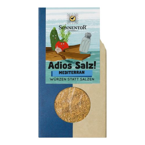 Organic Adios Salt! Mediterranean 55g - value pack of 6 from Sonnentor