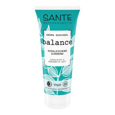 Bio Aroma Duschgel Balance 200ml - 4er Vorteilspack von Sante