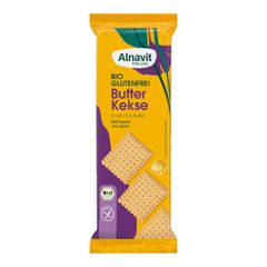 Bio Butter Kekse 100g - 10er Vorteilspack von Alnavit
