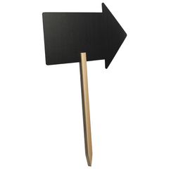 Kreidetafel mit Stiel Pfeil von Securit