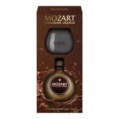 Liqueur gold GP+Glas 17 %vol. 500ml von Mozart Distillerie
