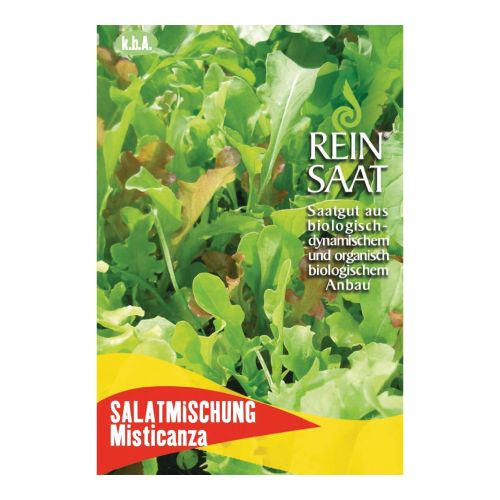 Bio Salatmischung Misticanza Saatgut - 1 Beutel - 5er Vorteilspack von Reinsaat