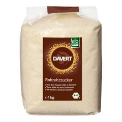 Bio Rohrohrzucker hell 1000g - 8er Vorteilspack von Davert