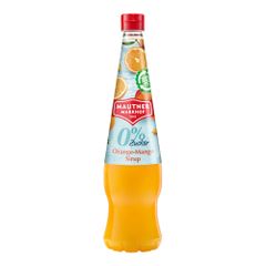 Orange Mango Sirup 0% 700ml - 6er Vorteilspack von Mautner Markhof