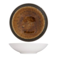 Iris Brown soup plate diameter 21.5cm - value pack of 6 from Cosy&Trendy