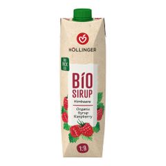 Bio Himbeer Sirup Tetra EW 1000ml - 6er Vorteilspack von Höllinger