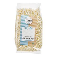 Bio Vollkorn-Reis-gepufft 125g - 10er Vorteilspack von Werz
