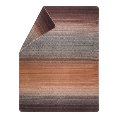 Fluffy Soft Blanket Colorgrade Color Terracotta 150x200cm by David Fussenegger