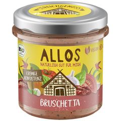 Bio Streichgenuss Bruschetta 140g - 6er Vorteilspack von Allos