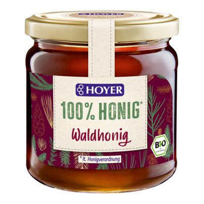 Bio Waldhonig 500g - 6er Vorteilspack von Hoyer