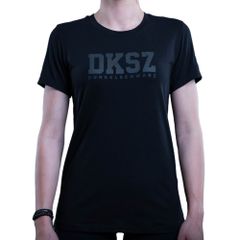 Dunkelschwarz Damen T-Shirt W-1 DKSZ PLA black