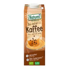 Bio Hafer Drink Kaffee 1000ml - 6er Vorteilspack von Natumi