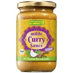 Bio Milde Curry Sauce  330ml - 6er Vorteilspack von Rapunzel Naturkost