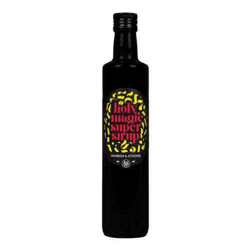 Himbeer & Zitrone - Fruchtsirup 500ml von Holy Magic Super Sirup