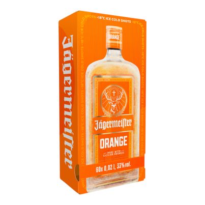 Orange 20ml - 60er Vorteilspack von Jägermeister