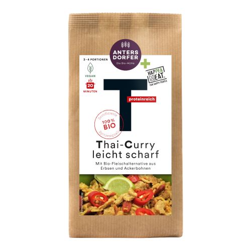 Organic Thai Curry slightly spicy 180g - value pack of 6 from Antersdorfer Mühle