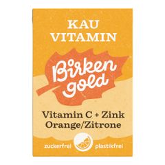 Bio Kaugummi Vitami C + Zink 28g - 20er Vorteilspack von Birkengold