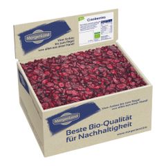 Bio Cranberries gesüßt getrocknet 3500g von Morgenland