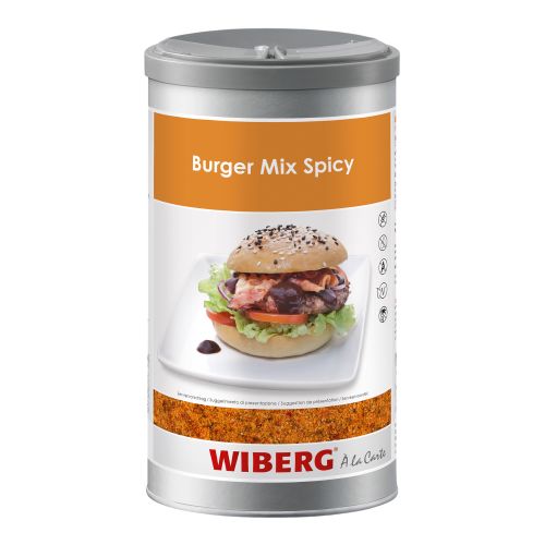 Burger Mix Spicy approx. 760g 1200ml - spice mix of Wiberg