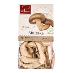 Bio Shiitake Scheiben 20g - 6er Vorteilspack von Pilze Wohlrab