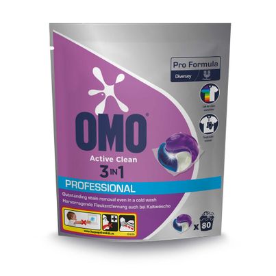 Omo Professional Active Clean 3in1 - 80 Kapseln von Diversey