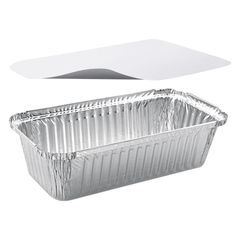 Schale Alu mit Deckel 900ml 5Stück von Wimex