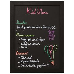 Wandtafel schwarz von Securit