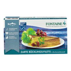 Bio Bücklings Filets i.Sonnenbl.Öl 190g - 6er Vorteilspack von Fontaine