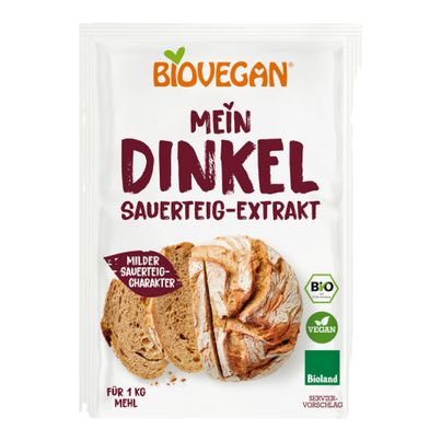 Bio Dinkel-Sauerteig-Extrakt 30g - 12er Vorteilspack von Biovegan