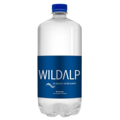 Wildalp reines Quellwasser 1000ml - Naturbelassenes natriumarmes Qualitätswasser aus dem Herzen der Steiermark von WILDALP