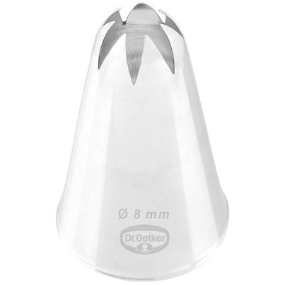 Dr. Oetker Sterntülle geschlossen 8mm