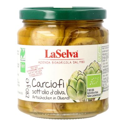 Bio Artischocken in Olivenöl 280g - 6er Vorteilspack von La Selva