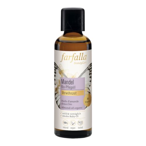 Organic care oil almond 75ml from Farfalla