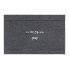 Hundematte gefüttert Lieblingsplatz Farbe Anthrazit 70x80cm von David Fussenegger