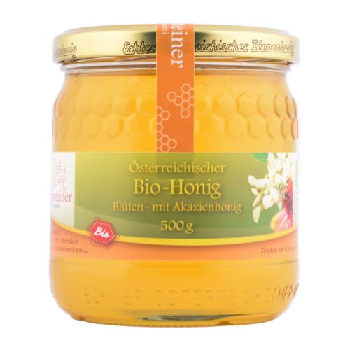 Bio Blüten- mit Akazienhonig 500g von Fuchssteiner Bio-Imkerei