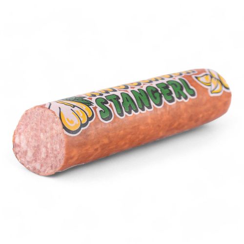 Knoblauch Stangerl Dauerwurst 350g von Fleischerei Teufl - Teufl Fleisch - Wurst aus erlesenen österreichischen Rohstoffen hergestellt - Regionales Rind & Schweinefleisch