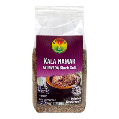 Bio Kala Namak Steinsalz fein 350g - 8er Vorteilspack von Bioenergie Wagner