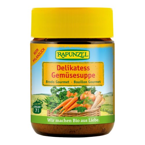 Bio Delikatessbrühe 125g - 6er Vorteilspack von Rapunzel Naturkost