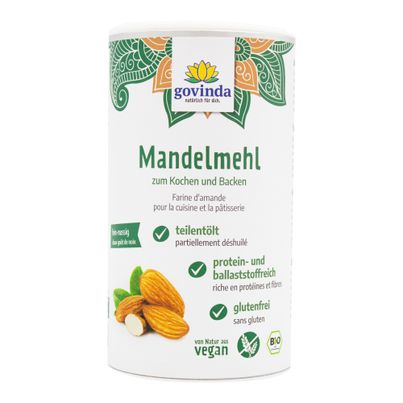 Bio Mandelmehl 200g - 6er Vorteilspack von Govinda