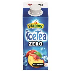 Eistee Pfirsich Zero 750ml von Pfanner