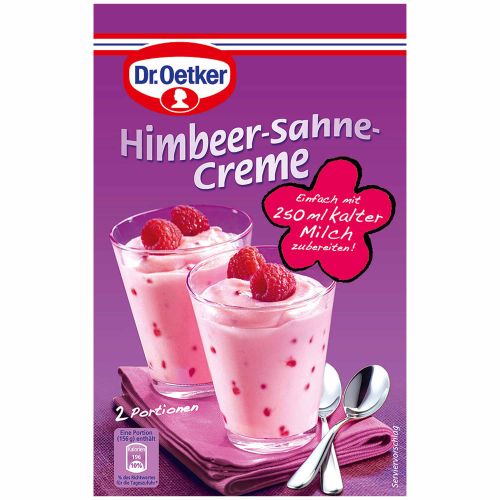 Dr. Oetker Himbeer-Sahne-Creme - 62g