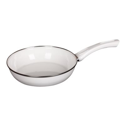 Frying pan ceramic white diameter 28cm from Riess - Kelomat