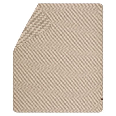 Wolldecke Welle Farbe Natur 160x200cm von David Fussenegger