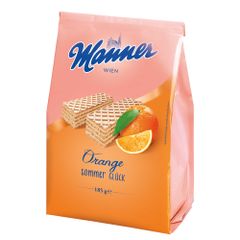 Manner Sommerwaffel Orange 185g von Manner