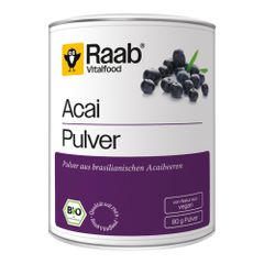 Bio Acai Pulver 80g von Raab Vitalfood