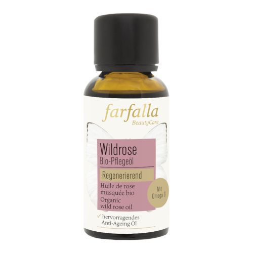 Bio Bio-Pflegeöl Wildrose 30ml von farfalla