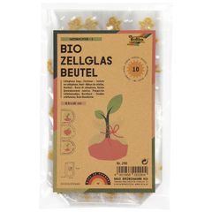 Cellosack Sterne gold 95x16cm 10Stück von Schüller & Sohn