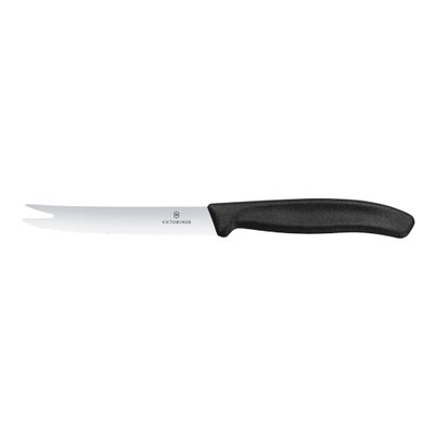 Sausage knife with fork tip from Victorinox